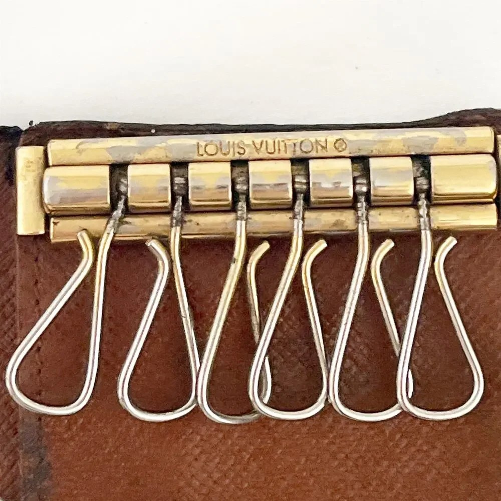 LOUIS VUITTON Vintage Monogram 6 Key Fob Holder Case - Picture 8 of 13
